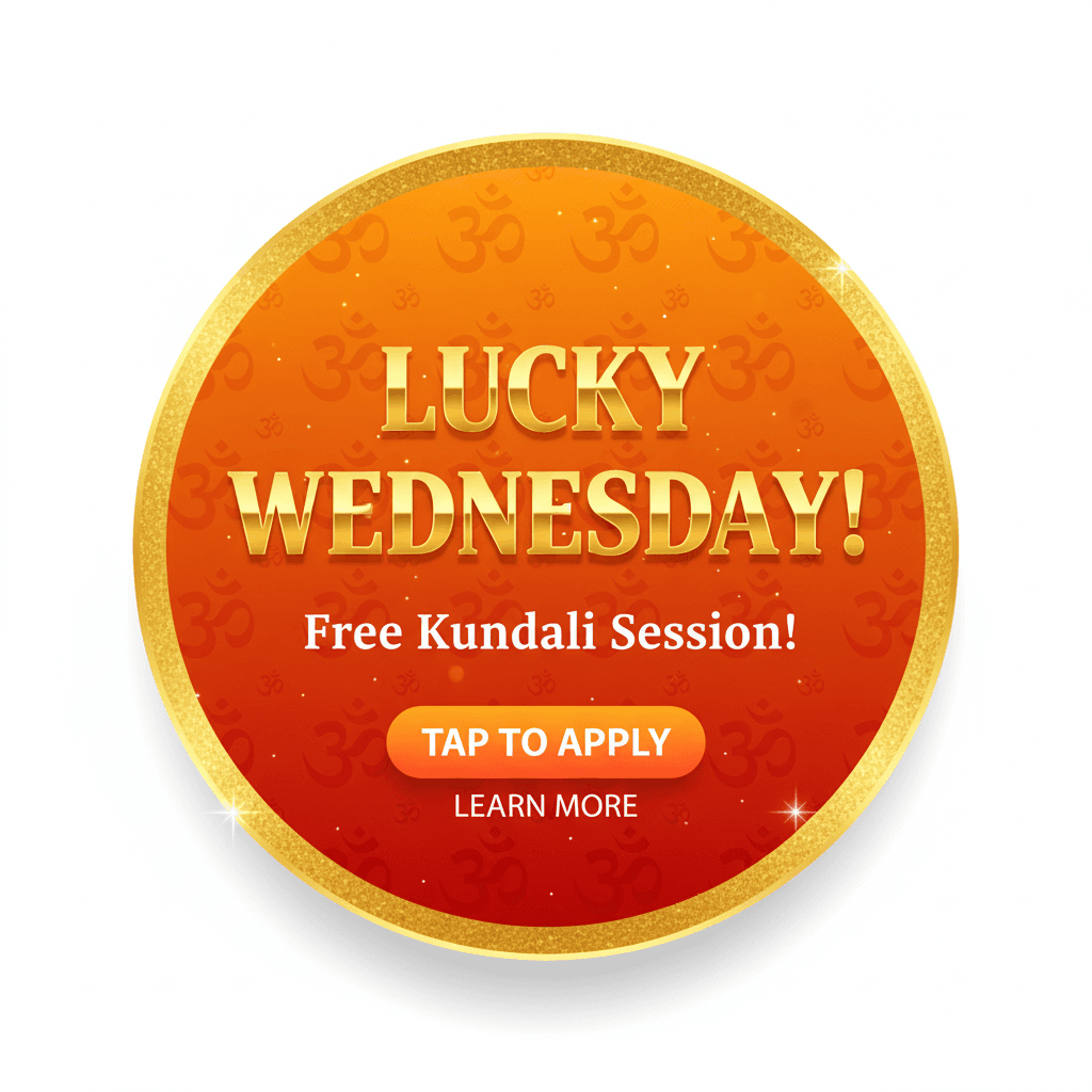 Lucky Wednesday: Win a Free Kundali Session